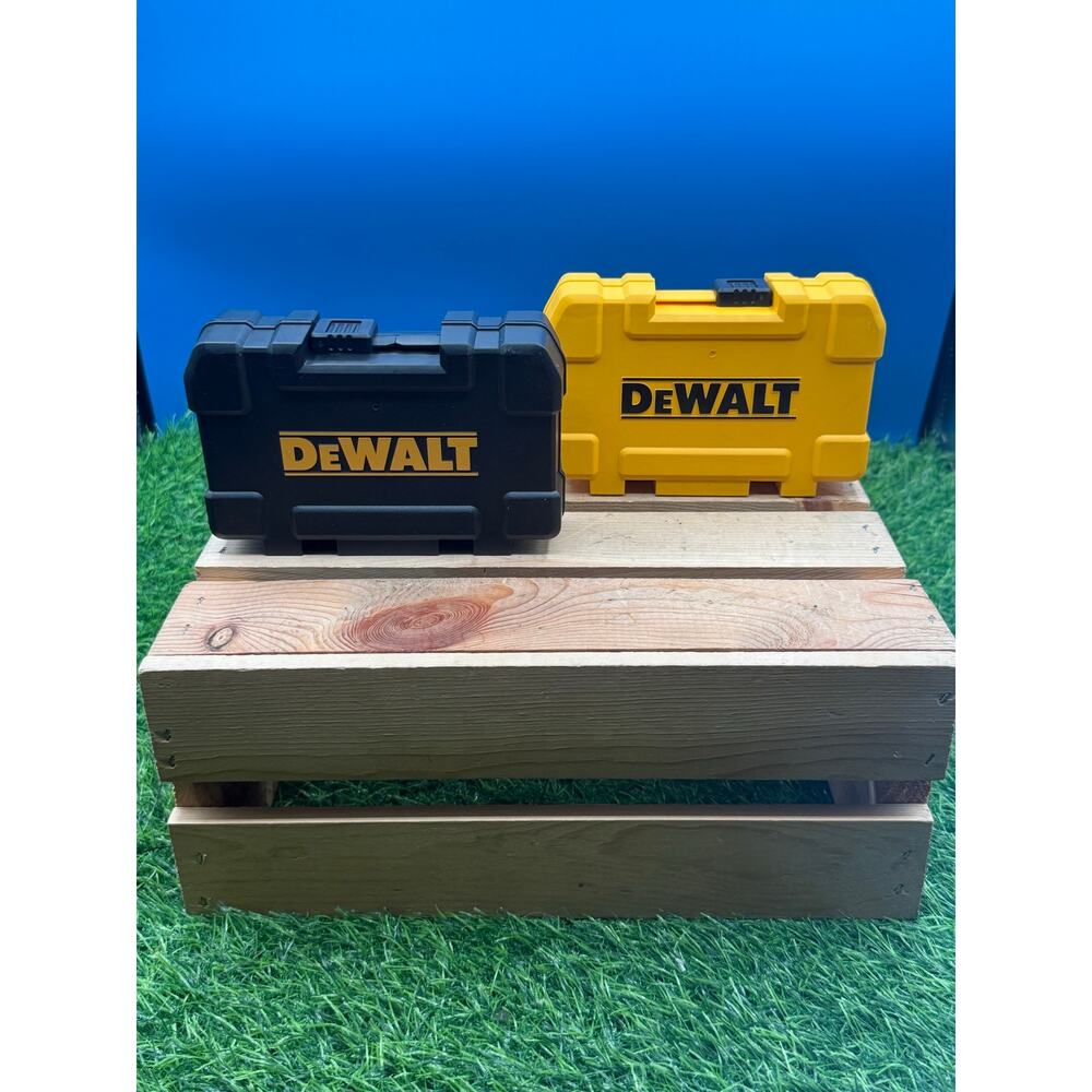 DeWalt Mixed Drill and Drive Bit Set-45+ Pieces w/Tough Grip & Pilot Point Cases